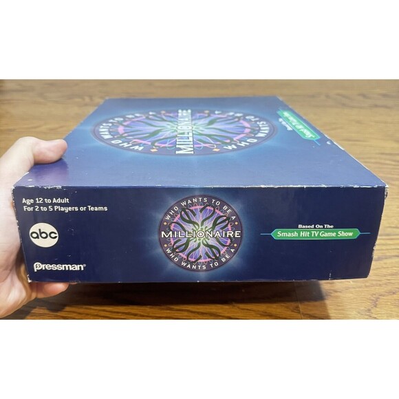 Who Wants To Be A Millionaire Trivia Family Board Game Good Conditions - Picture 5 of 13